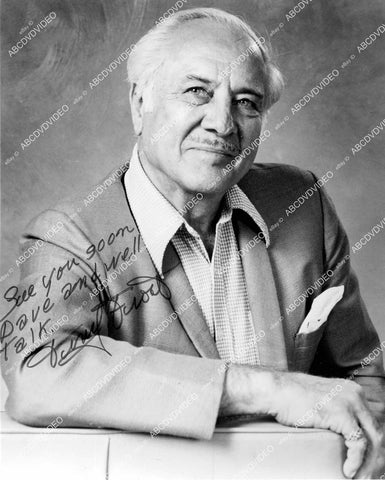 crp-16427 1970's Terry Frost portrait w genuine autograph crp-16427