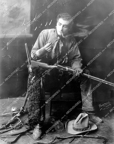 crp-16444 1917 silent film star Jack Keller for Fox Filmsportrait w genuine autograph crp-16444