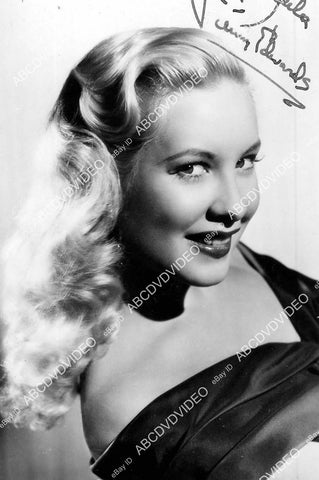 crp-16460 circa 1950 pretty Penny Edwards portrait w genuine autograph crp-16460