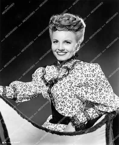crp-16501 1946 beautiful Janet Blair portrait film Gallant Journey crp-16501
