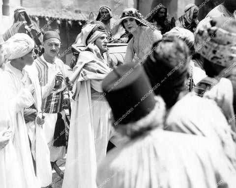 crp-16542 1919 Lou Tellegen, Geraldine Farrar silent film Flame of the Desert crp-16542
