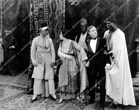 crp-16580 1919 Casson Ferguson, Geraldine Farrar, Macey Harlam silent film Flame of the Desert crp-16580