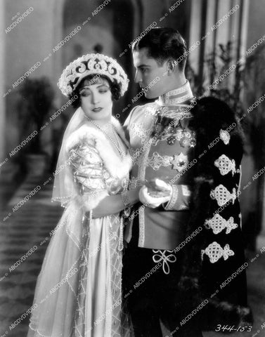 crp-16588 1928 Renee Adoree, Ramon Novarro silent film Forbidden Hours aka His Night crp-16588