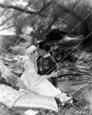 crp-16590 1928 Renee Adoree, Ramon Novarro silent film Forbidden Hours aka His Night crp-16590
