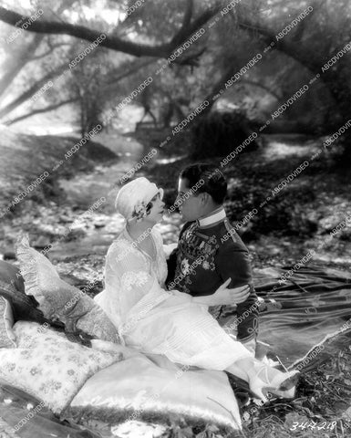 crp-16603 1928 Renee Adoree, Ramon Novarro silent film Forbidden Hours aka His Night crp-16603