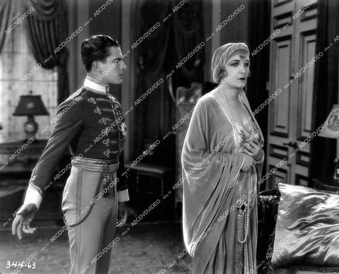crp-16616 1928 Dorothy Cumming, Ramon Novarro silent film Forbidden Hours aka His Night crp-16616
