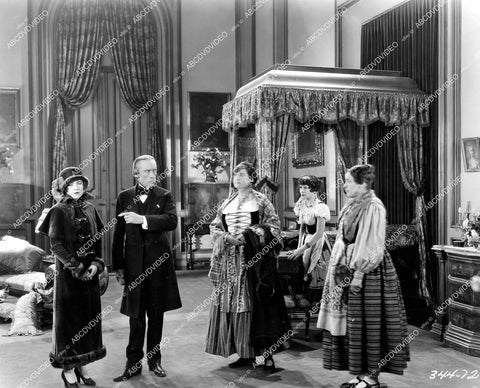 crp-16631 1928 Renee Adoree, Alberta Vaughn, Mitzi Cummings, Edward Connelly silent film Forbidden Hours aka His Night crp-16631