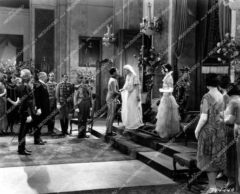 crp-16681 1928 Renee Adoree, Ramon Novarro silent film Forbidden Hours aka His Night crp-16681
