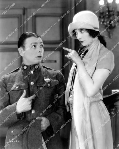 crp-16731 1927 George K Arthur, Marceline Day silent film Rookies crp-16731