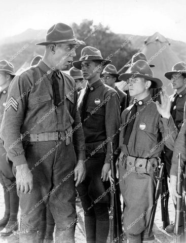crp-16734 1927 Karl Dane, Gene Stone silent film Rookies crp-16734