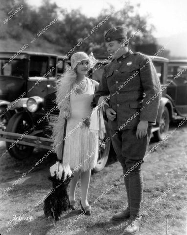 crp-16758 1927 Louise Lorraine, Lincoln Stedman silent film Rookies crp-16758