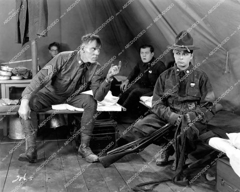 crp-16771 1927 Karl Dane, George K Arthur, Lincoln Stedman, Gene Stone silent film Rookies crp-16771