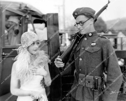 crp-16795 1927 Louise Lorraine, Gene Stone silent film Rookies crp-16795