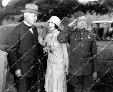 crp-16797 1927 Frank Currier, Marceline Day, George K Arthur silent film Rookies crp-16797