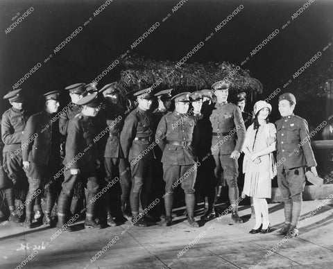 crp-16815 1927 Karl Dane, George K Arthur, Marceline Day silent film Rookies crp-16815