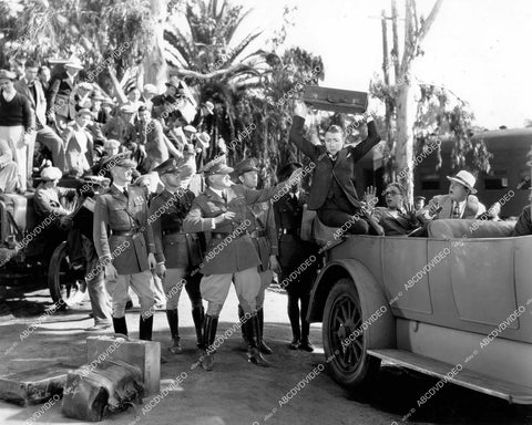 crp-16819 1927 Karl Dane, George K Arthur, Lincoln Stedman, Gene Stone silent film Rookies crp-16819