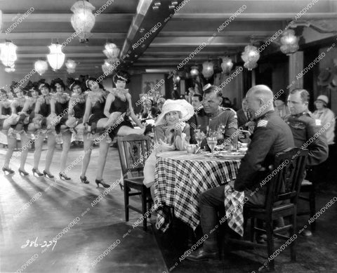 crp-16821 1927 Louise Lorraine, Karl Dane, chorus girl dancers silent film Rookies crp-16821