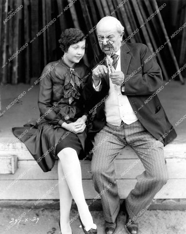 crp-16857 1927 Estelle Clark or Gertrude Short, George Fawcett silent film Tillie the Toiler crp-16857