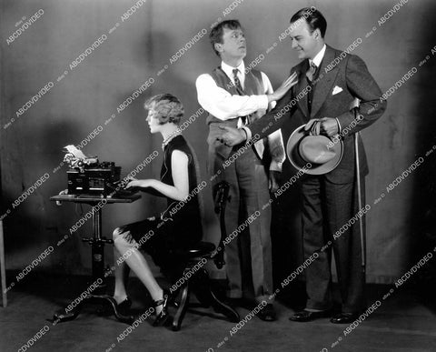 crp-16870 1927 Matt Moore, Marion Davies, Harry Crocker silent film Tillie the Toiler crp-16870