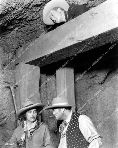 crp-17036 1928 Tim McCoy, Roy D'Arcy silent film Beyond the Sierras crp-17036