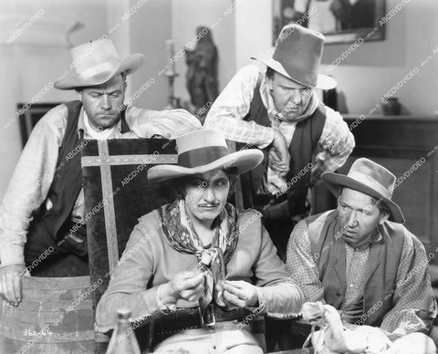 crp-17037 1928 Roy D'Arcy and cast silent film Beyond the Sierras crp-17037