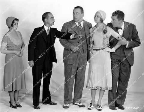crp-17136 1931 Lorin Raker, Una Merkel, Bert Roach, El Brendel, Sidney Fox film 6 Cylinder Love crp-17136