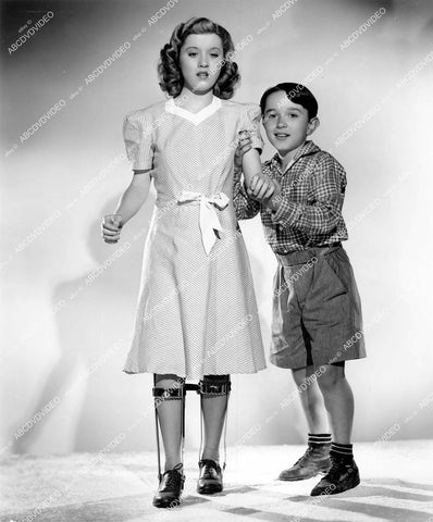 crp-17166 1940 child stars Billy Lee, Edith Fellows film Nobody's Children crp-17166