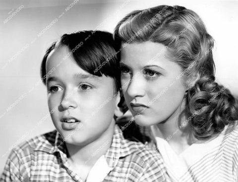 crp-17187 1940 child stars Billy Lee, Edith Fellows film Nobody's Children crp-17187