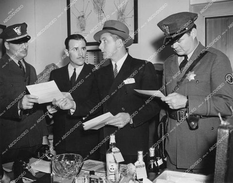 crp-17242 1938 Donald Douglas and actors Crime Does Not Pay short subject film Come Across crp-17242