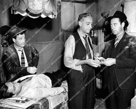 crp-17243 1938 Bernard Nedell, Harry Worth, Milburn Stone Crime Does Not Pay short subject film Come Across crp-17243