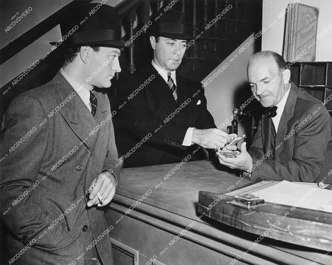 crp-17244 1938 Bernard Nedell, John Butler, Milburn Stone Crime Does Not Pay short subject film Come Across crp-17244