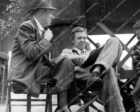 crp-17303 1941 producer Robert C Sherwood on set film Adam Had Four Sons crp-17303