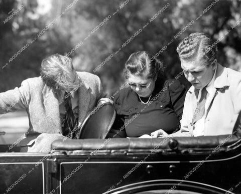 crp-17305 1941 producer Robert C Sherwood, William Bowers, Bobby Keon on set film Adam Had Four Sons crp-17305