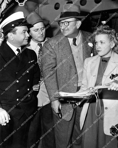 crp-17322 1943 director William A Seiter w Edward G Robinson, Franz Planer, Dorothy Cummings film Destroyer crp-17322