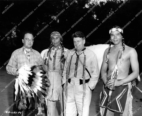 crp-17332 1953 director Fred F Sears, Wallace MacDonald, Jay Silverheels, Pat Hogan film The Nebraskan crp-17332