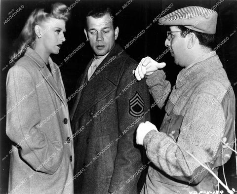 crp-17349 1944 producer Dore Schary, Joseph Cotten, Ginger Rogers film I'll Be Seeing You crp-17349
