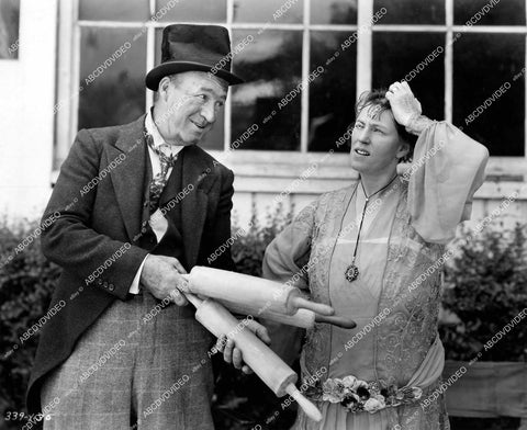 crp-17394 1928 J Farrell MacDonald, Polly Moran silent film Bringing Up Father crp-17394