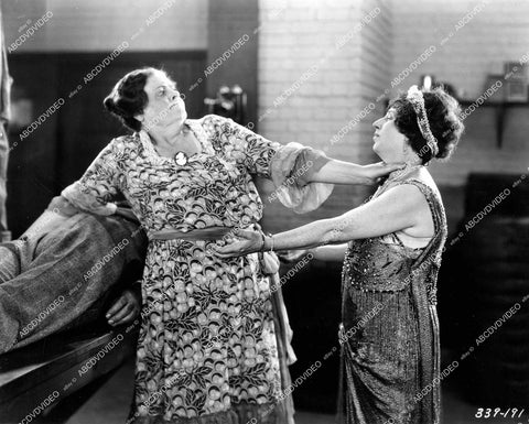 crp-17432 1928 Marie Dressler, Polly Moran silent film Bringing Up Father crp-17432