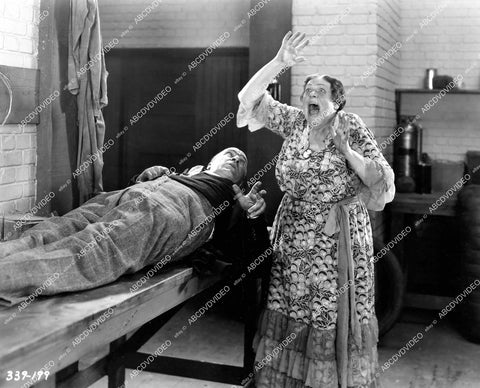 crp-17439 1928 J Farrell MacDonald, Marie Dressler silent film Bringing Up Father crp-17439