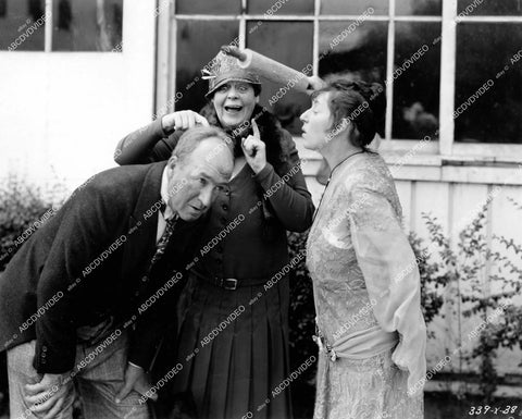 crp-17444 1928 J Farrell MacDonald, Marie Dressler, Polly Moran silent film Bringing Up Father crp-17444