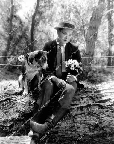 crp-17460 1925 Charles Ray w the dog silent film Bright Lights crp-17460