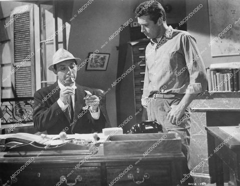 crp-01748 1963 George pastell, Kerwin Mathews Hammer film Maniac crp-01748