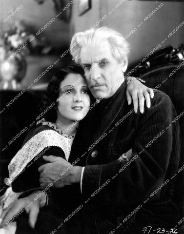 crp-17705 1929 Lia Tora, Josef Swickard silent film The Veiled Woman crp-17705