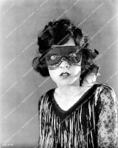 crp-17838 1923 beautiful May McAvoy portrait in masquerade mask silent film Her Reputation crp-17838