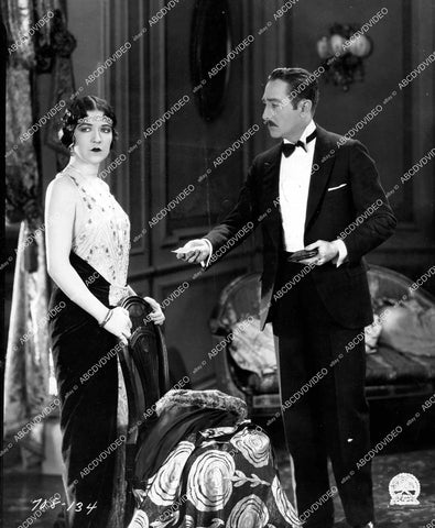 crp-18039 1925 Adolphe Menjou, Aileen Pringle silent film A Kiss in the Dark crp-18039