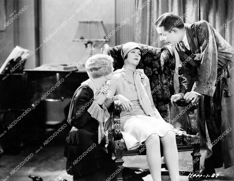 crp-18055 1927 Nancy Carroll, Virginia Valli, Lawrence Gray silent film Ladies Must Dress crp-18055