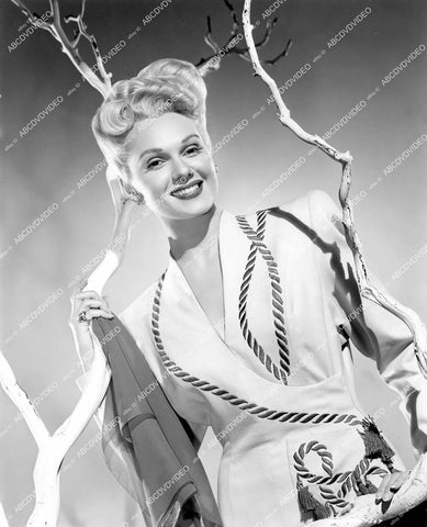 crp-18088 1947 beautiful Adele Jergens portrait film The Corpse Came C.O.D. crp-18088