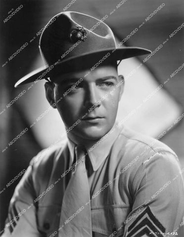 crp-18130 circa 1935 William Gargan in drill sergeant wardrobe unknown film crp-18130