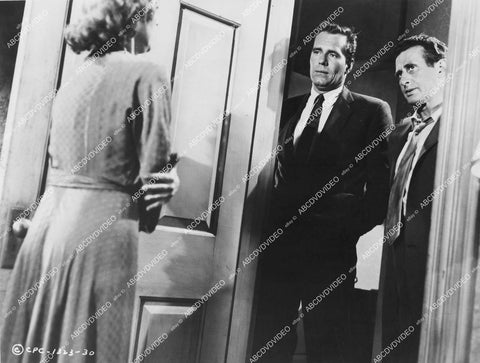 crp-18169 1957 Sam Gilman, Philip Carey, Betty Garrett film The Shadow on the Window crp-18169