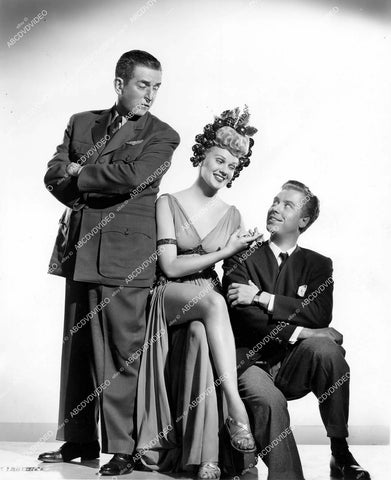 crp-18310 1947 Edward Everett Horton, Adele Jergens, Marc Platt film Down to Earth crp-18310